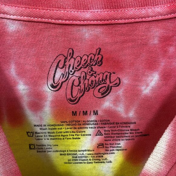 Cheech and Chong LIT Tie Dye Long Sleeve T-Shirt Medium - Picture 4 of 4